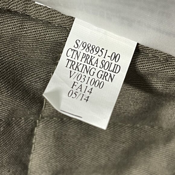 GAP Women's Green Military Sherpa Lined Parka Coat Jacket Small - Picture 9 of 9